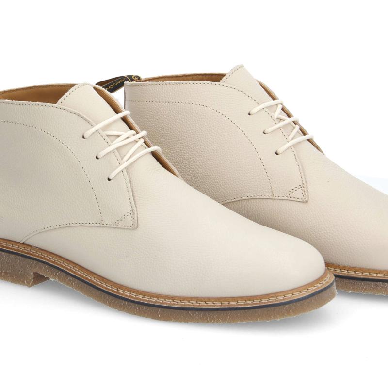 DUBLIN DESERT M - GRAINED LEATHER - BEIGE